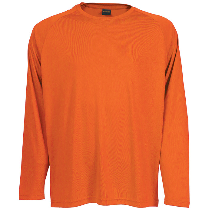 Mens 135g Long Sleeve Polyester T-Shirt