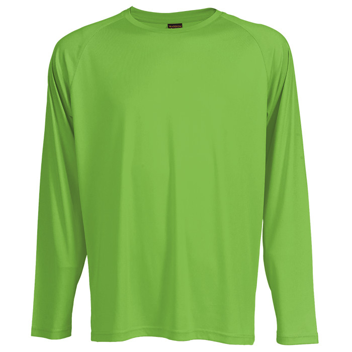 Mens 135g Long Sleeve Polyester T-Shirt