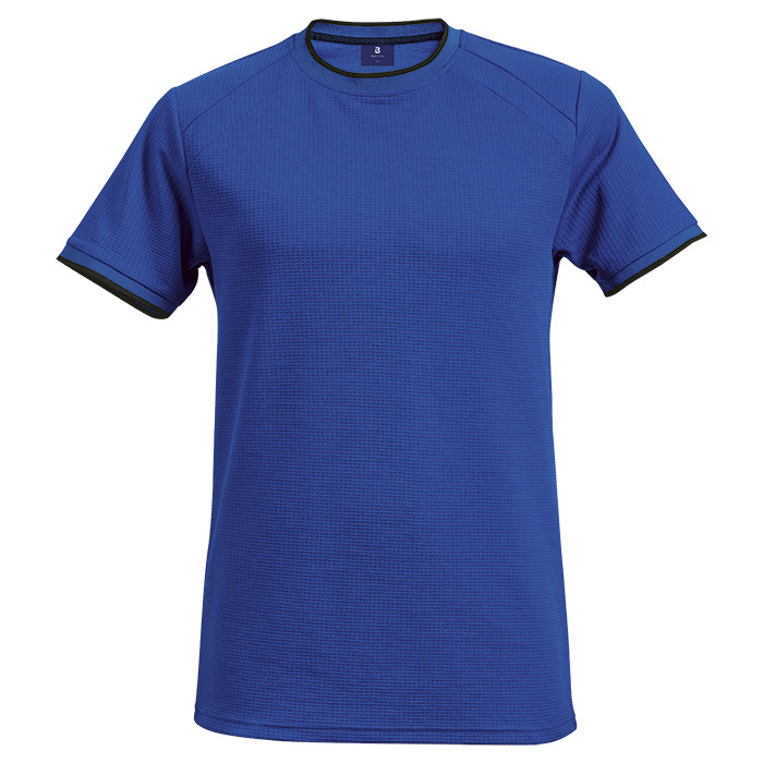 Mens 175g Ringer T-Shirt Polyester Eyelet