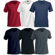 Mens 170g Slim Fit V-Neck T-Shirt