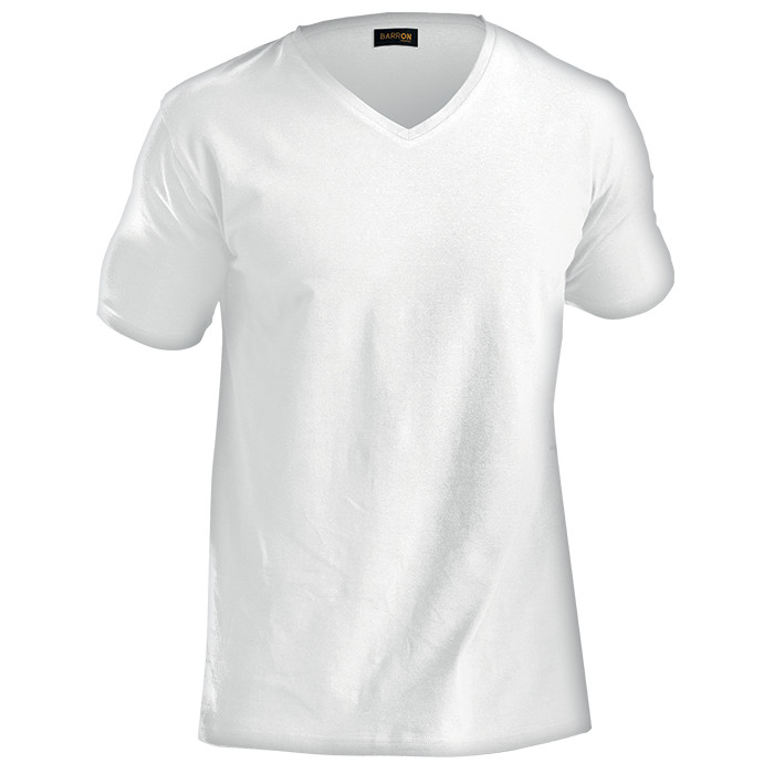 Mens 170g Slim Fit V-Neck T-Shirt