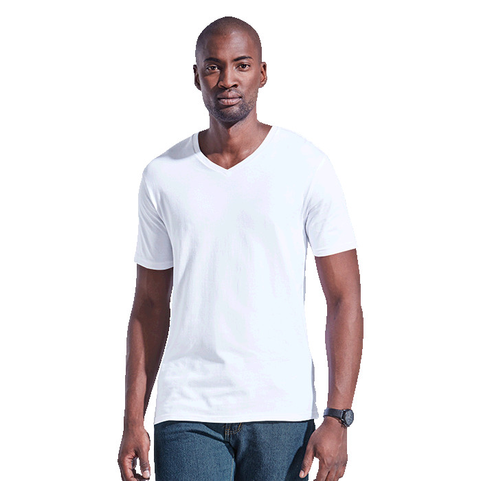 Mens 170g Slim Fit V-Neck T-Shirt