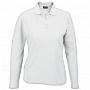 Ladies 175g Pique Knit Long Sleeve Golfer