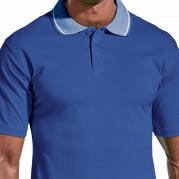 Mens Jacquard Collar Golfer