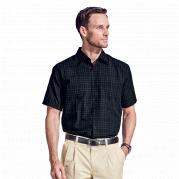 Mens Hamilton Short Sleeve Check Lounge Shirt