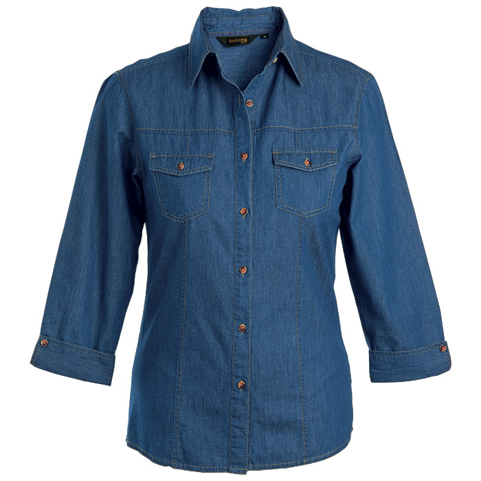 Ladies Denver Denim Blouse