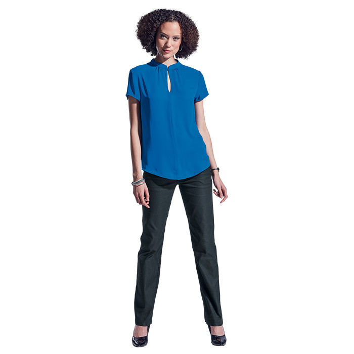 Ladies Jasmine Blouse  Short Sleeve