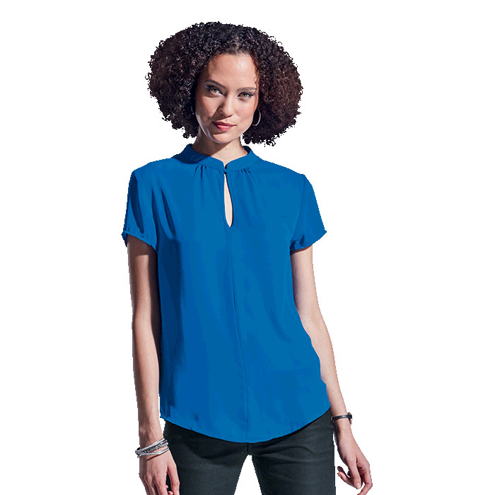 Ladies Jasmine Blouse  Short Sleeve