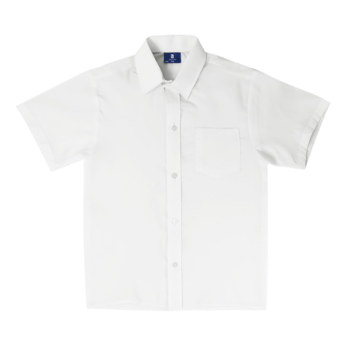 Unisex Short Sleeve School Shirt