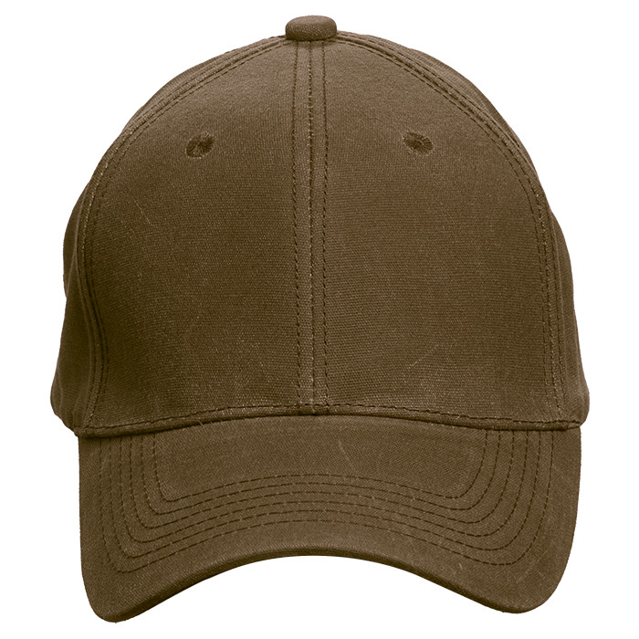 6 Panel Barron Washed Oil Skin Cap