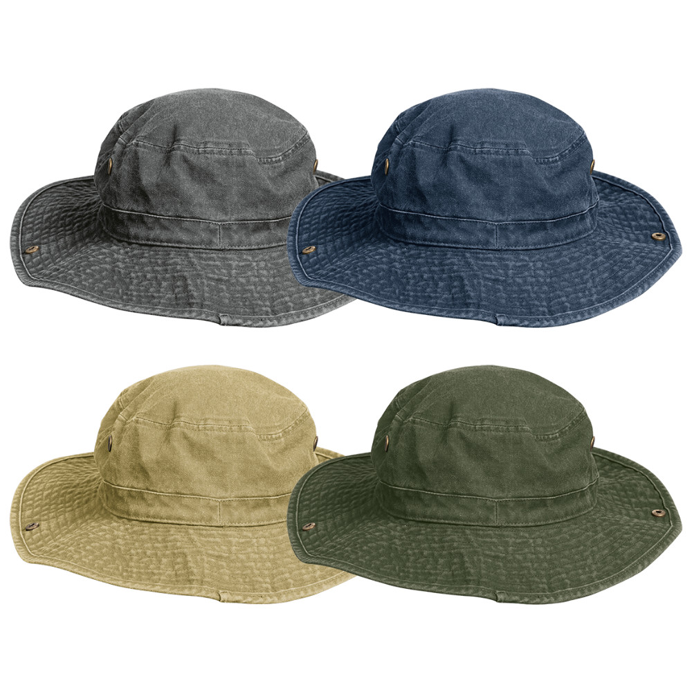 Washed Cotton Outdoor Hat