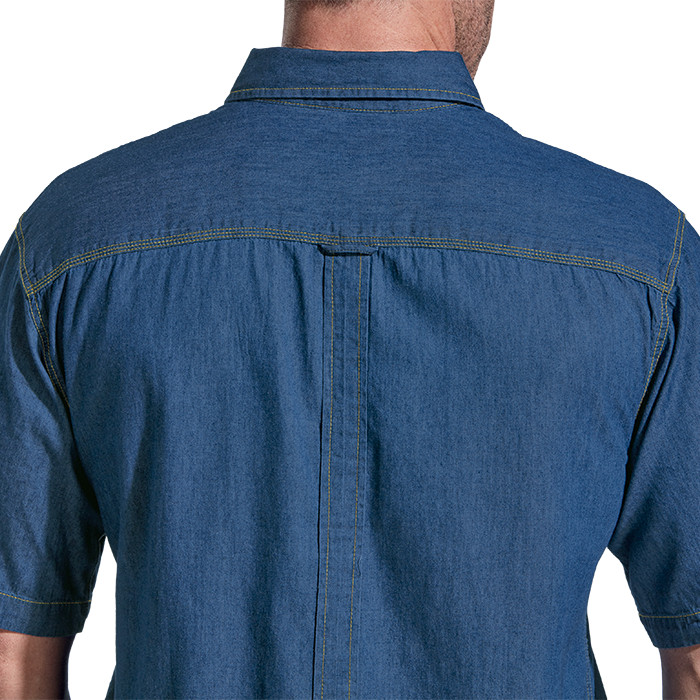 Denver Denim Shirt Long Sleeve Mens