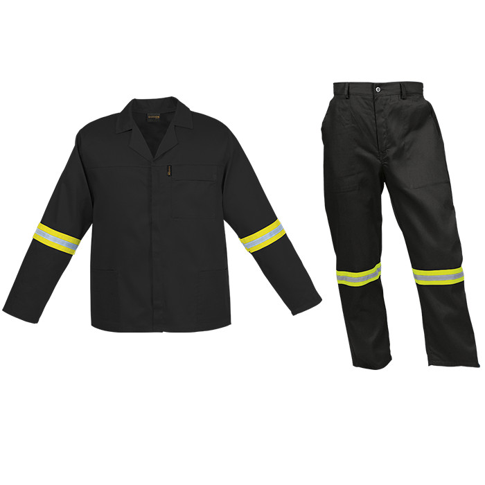 Budget Poly Cotton Conti Suit with Reflective Tape