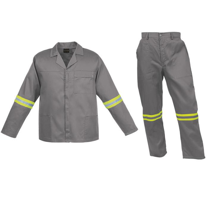 Budget Poly Cotton Conti Suit with Reflective Tape