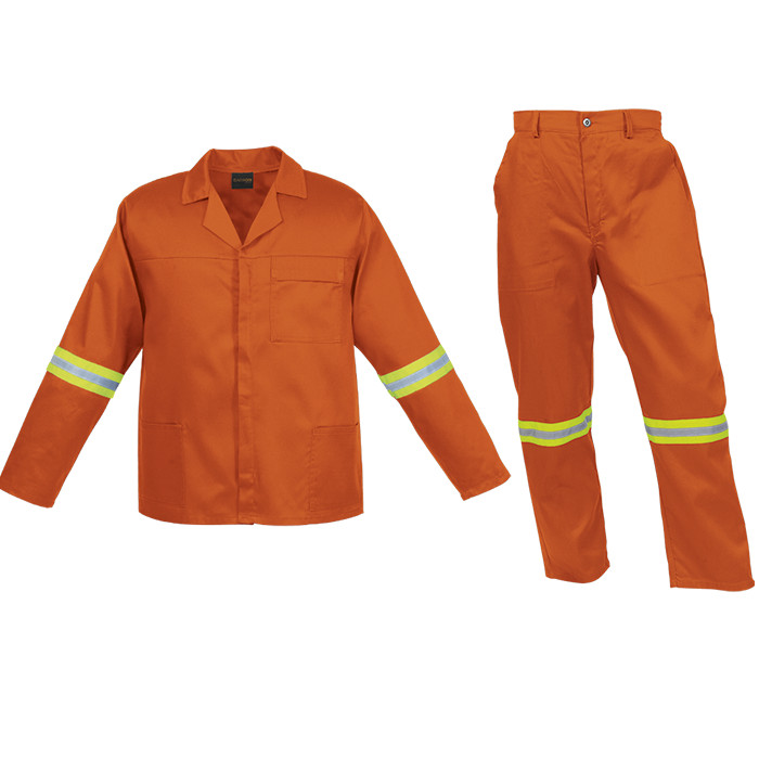 Budget Poly Cotton Conti Suit with Reflective Tape