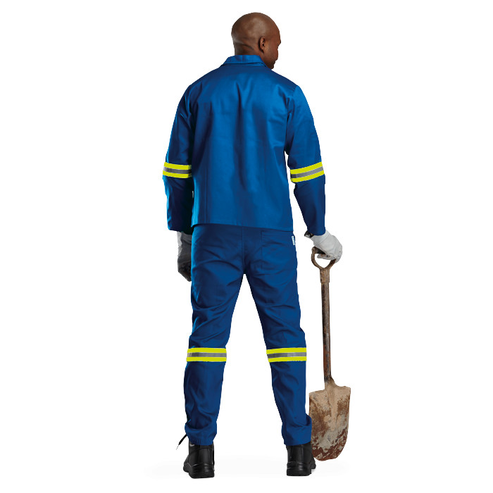 Budget Poly Cotton Conti Suit with Reflective Tape