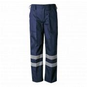 Premier Conti Trouser with Reflective Tape - Navy