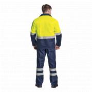 Premier Conti Trouser with Reflective Tape - Navy