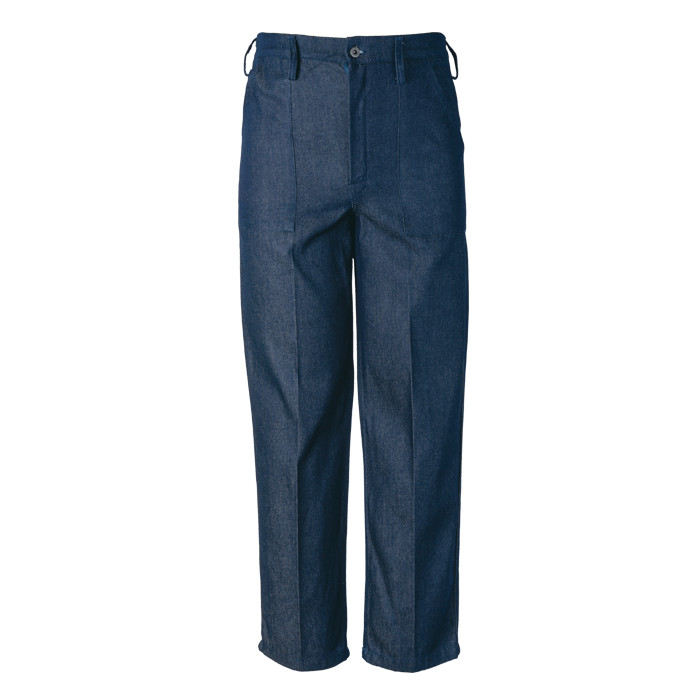 Budget Poly Cotton Conti Trouser Denim Blue