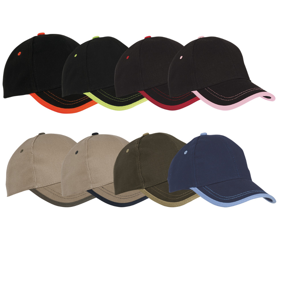 6 Panel Canvas Binding Cap