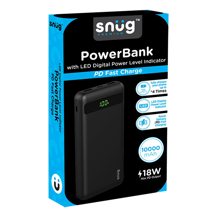 10000Mah Led Dig2 Pd Powerbank