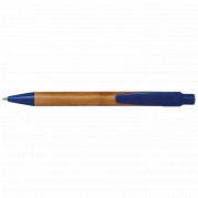 Bamboo Ballpoint Pen with Plastic Trims