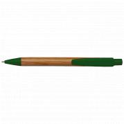 Bamboo Ballpoint Pen with Plastic Trims