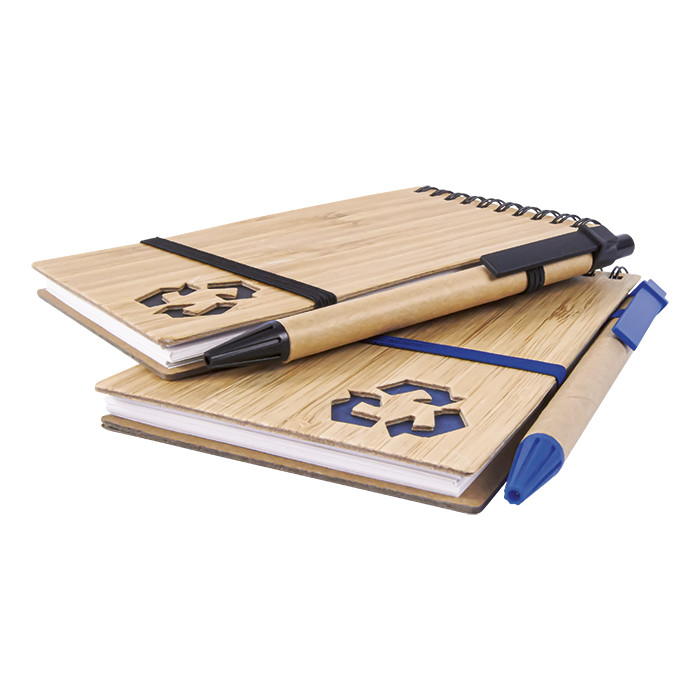 Bamboo Notebook With Pen