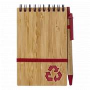 Bamboo Notebook With Pen