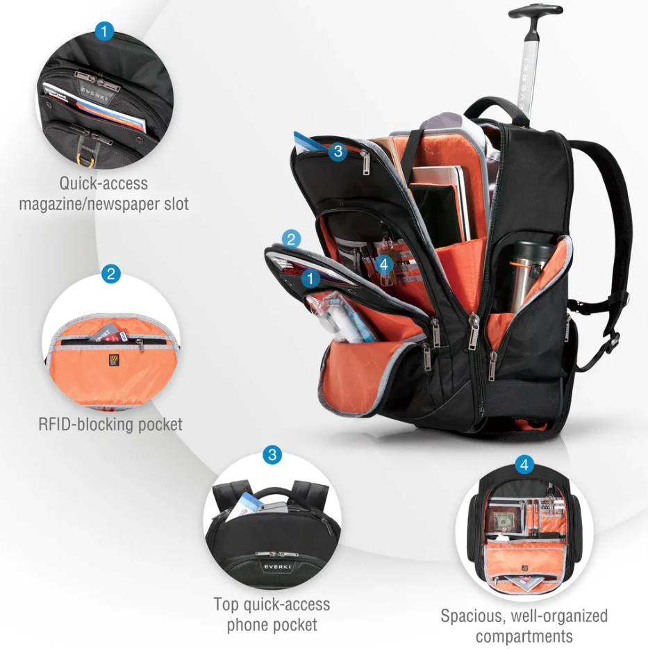 Atlas Wheeled Backpack 13