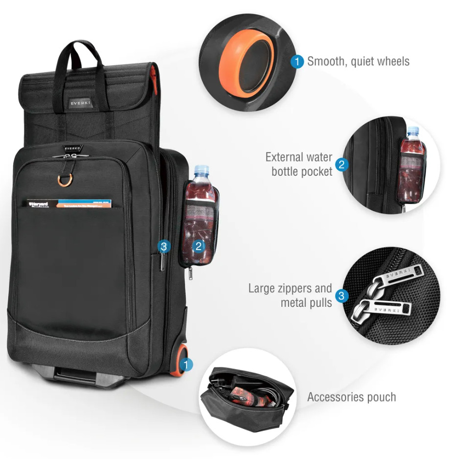 Wheeled 420 Laptop Trolley Bag 15