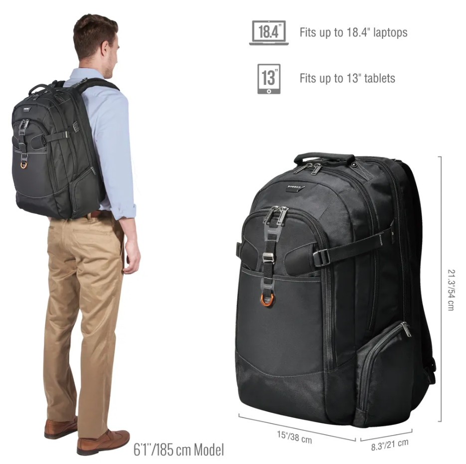 Business 120 Notebook Backpack 18.4