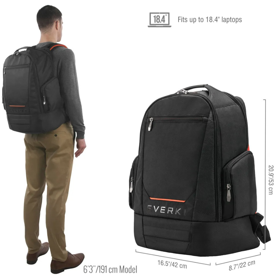 Contempro 117 Laptop Backpack UpTo 18.4