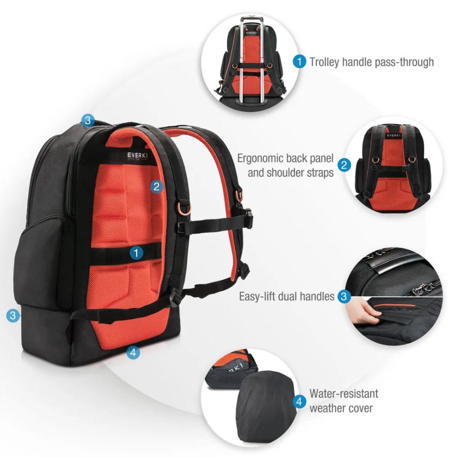 Contempro 117 Laptop Backpack UpTo 18.4