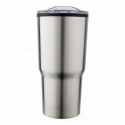 590ml Stainless Steel Mug With Clear Lid