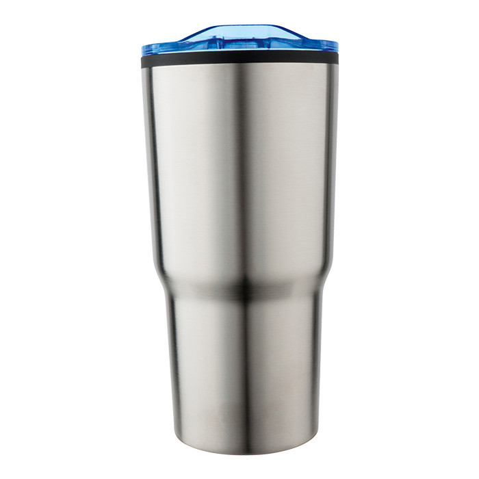 590ml Stainless Steel Mug With Clear Lid