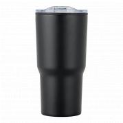 590ml Stainless Steel Mug With Clear Lid