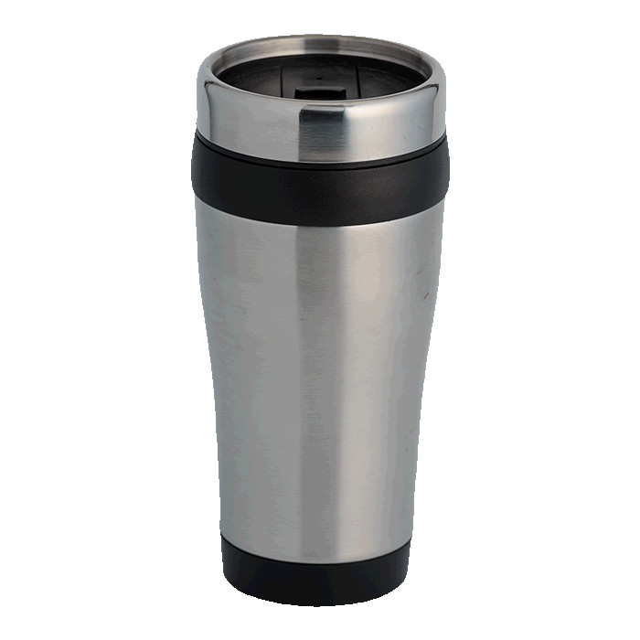 470ml Stainless Steel Travel Mug Silver