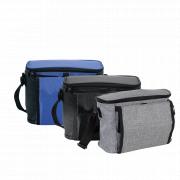 Cooler with Folding Cup Holders