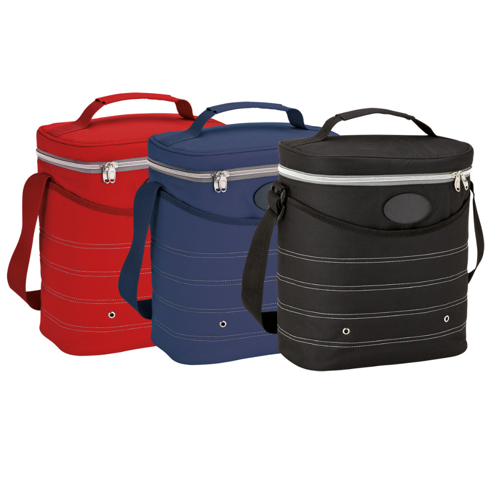 Oval Cooler Bag with Shoulder Strap