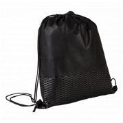 Wave Design Drawstring Bag Non-Woven