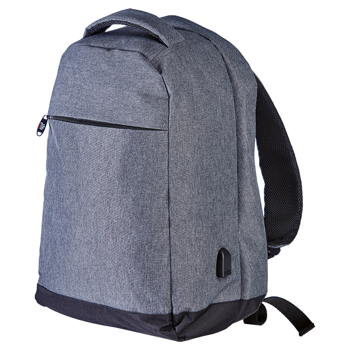 Anti-Theft Backpack Danium Charcoal