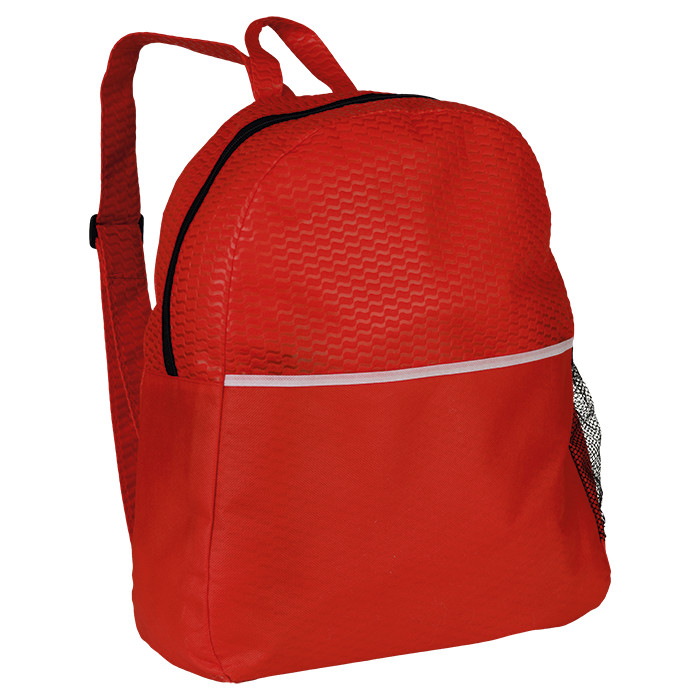 Wave Design Backpack Non-Woven