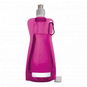 420ml Foldable Water Bottle with Carabiner Clip