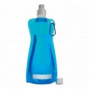 420ml Foldable Water Bottle with Carabiner Clip