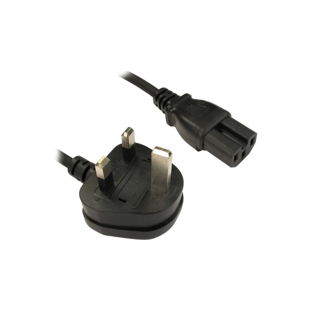 UK Plug To IEC C13 Power Cable