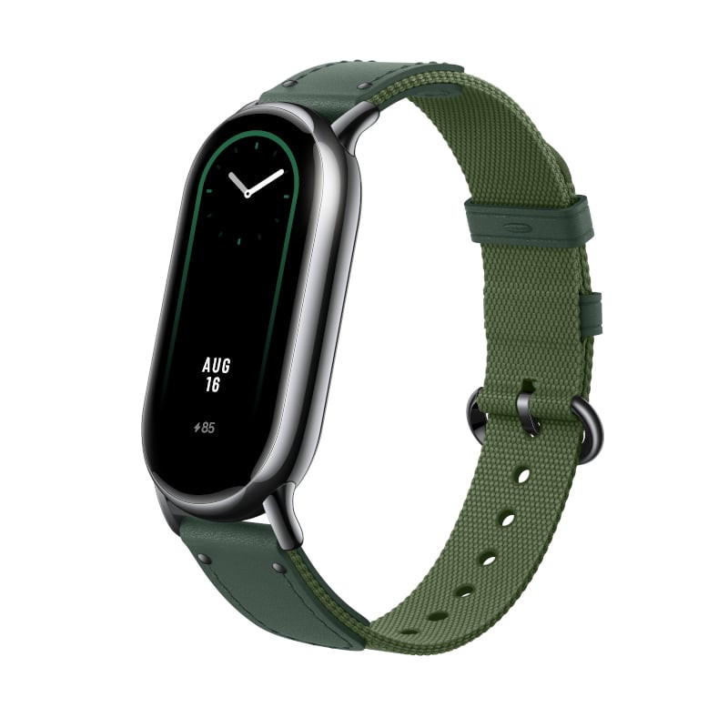 Smart Band 8 Braided Strap – Green