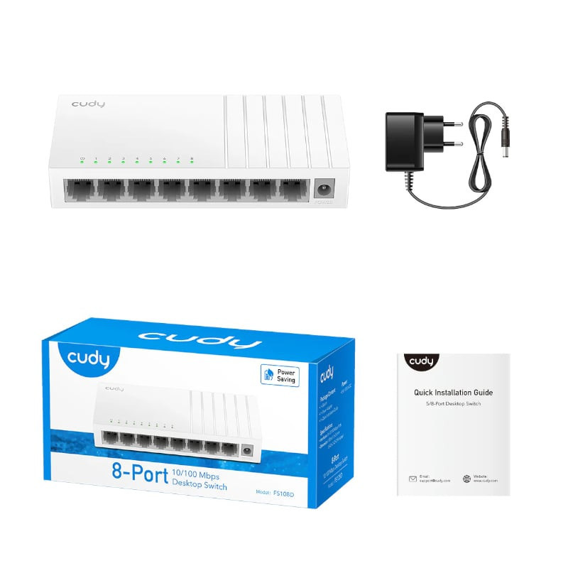 8-Port Gigabit Desktop Switch