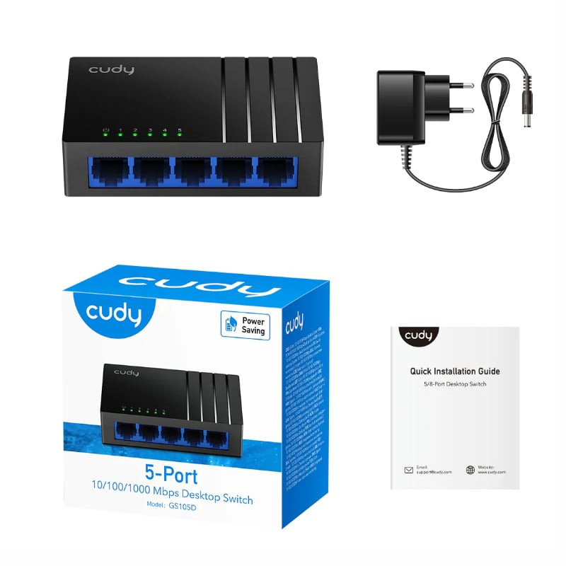 5-Port Gigabit Desktop Switch