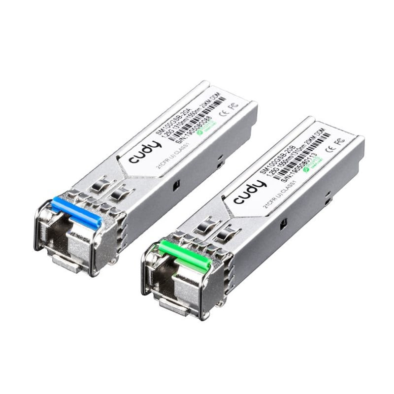 Single Mode 1.25G LC Bi-Directional SFP 20km